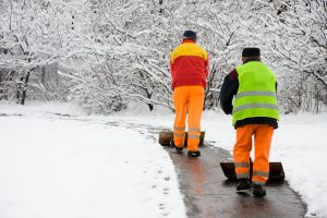 snow plowing, snow removal